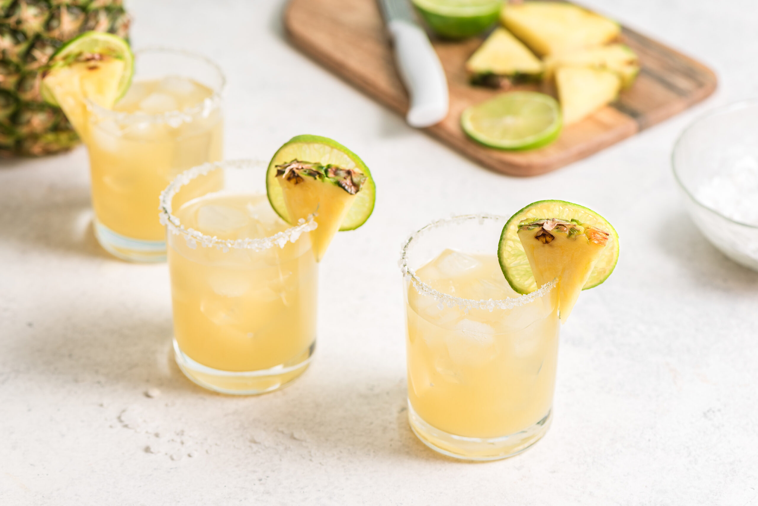 spiced white rum cocktail